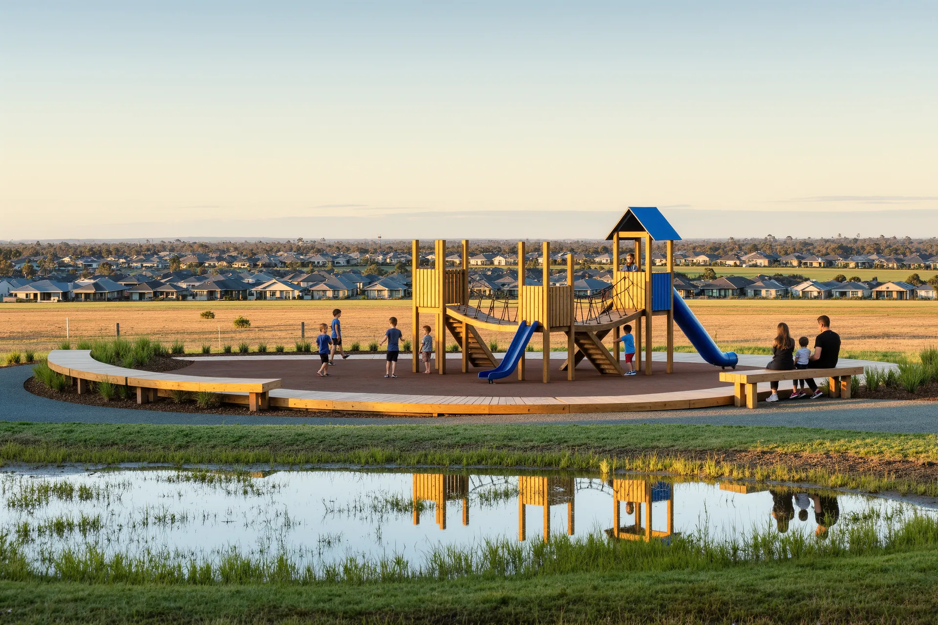Neighbourhood playground and community open space